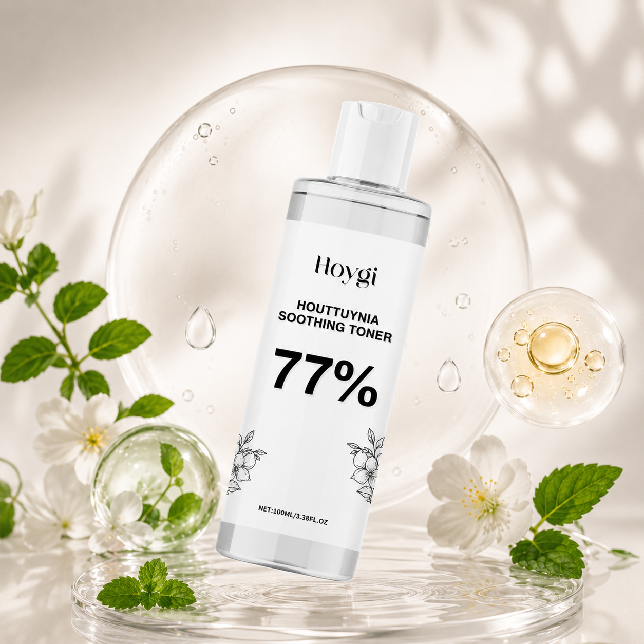 Tónico Facial Calmante de Houttuynia 77%