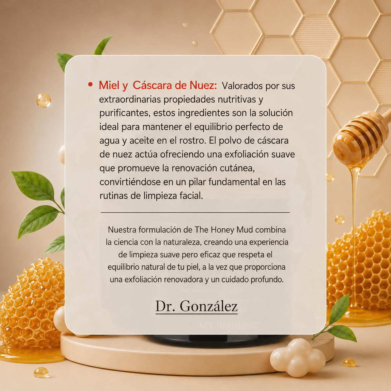 Exfoliante Purificante de Miel
