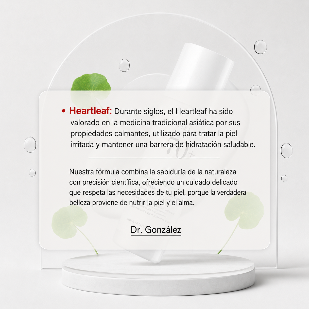 HSL-Heartleaf 70+ Hialurón